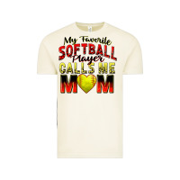 Vintage Arctic my favorite softball player calls me mom Vintage Tee - Zillion Design Studio
