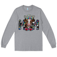 Heather Grey autism mom 2 Long Sleeve Tee - SublimationCraftShop