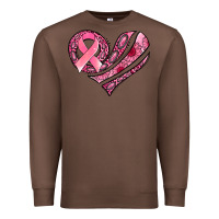 Chestnut breast cancer awareness heart Premium Sweatshirt - Jasminsmagicworld
