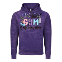 Cloud Purple the gym is my happy place Vintage Hoodie - MaliasSmallBusiness