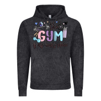Vintage Black the gym is my happy place Vintage Hoodie - MaliasSmallBusiness