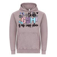 Vintage Zinc the gym is my happy place Vintage Hoodie - MaliasSmallBusiness