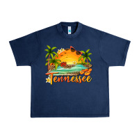 Navy tennessee summer billie wilder Urban Heavy Tee - texasbilliewilder