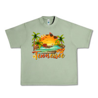 Oil Green tennessee summer billie wilder Urban Heavy Tee - texasbilliewilder