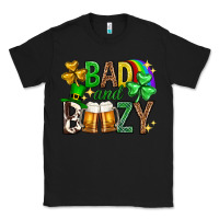 Black Bad and boozy st. patricks day Classic Tee - Neo Western