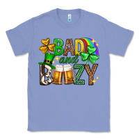 Colony Blue Bad and boozy st. patricks day Classic Tee - Neo Western