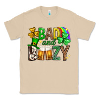 Mushroom Bad and boozy st. patricks day Classic Tee - Neo Western