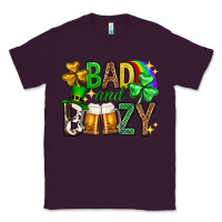 Plum Bad and boozy st. patricks day Classic Tee - Neo Western