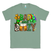 Sage Bad and boozy st. patricks day Classic Tee - Neo Western