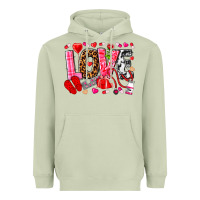 Matcha valentines day love nurse Heavyweight Hoodie - NancyCooperArtShop