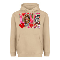 Mushroom valentines day love nurse Heavyweight Hoodie - NancyCooperArtShop