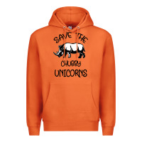 Carrot save the chubby unıcorns Premium Hoodie - Bettercallsaul