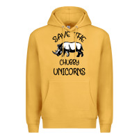 Mustard save the chubby unıcorns Premium Hoodie - Bettercallsaul