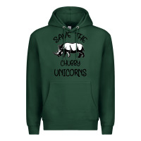 Sports Green save the chubby unıcorns Premium Hoodie - Bettercallsaul
