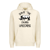 Tofu save the chubby unıcorns Premium Hoodie - Bettercallsaul