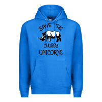 True Royal save the chubby unıcorns Premium Hoodie - Bettercallsaul