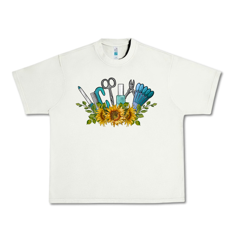 Nail Tools With Sunflower Urban Heavy Tee by BarkalooDesign | Teevron