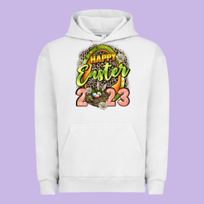 Happy Easter 2023 Urban Hoodie Designed By Lillyallendesigns