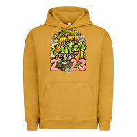 Pigment Peanut Butter Happy Easter 2023 Urban Hoodie - LillyAllenDesigns