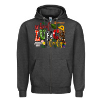 Charcoal Heather school lunch lady Zipper Hoodie - AdoDesignShop