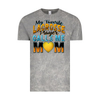 Cloud Rock my favorite lacrosse player calls me mom Vintage Tee - Zillion Design Studio