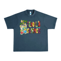 Midnight Navy tequila and summer Urban Heavy Tee - texasbilliewilder