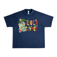 Navy tequila and summer Urban Heavy Tee - texasbilliewilder