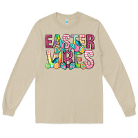Mushroom Easter vibes Easter Day Long Sleeve Tee - Neo Western