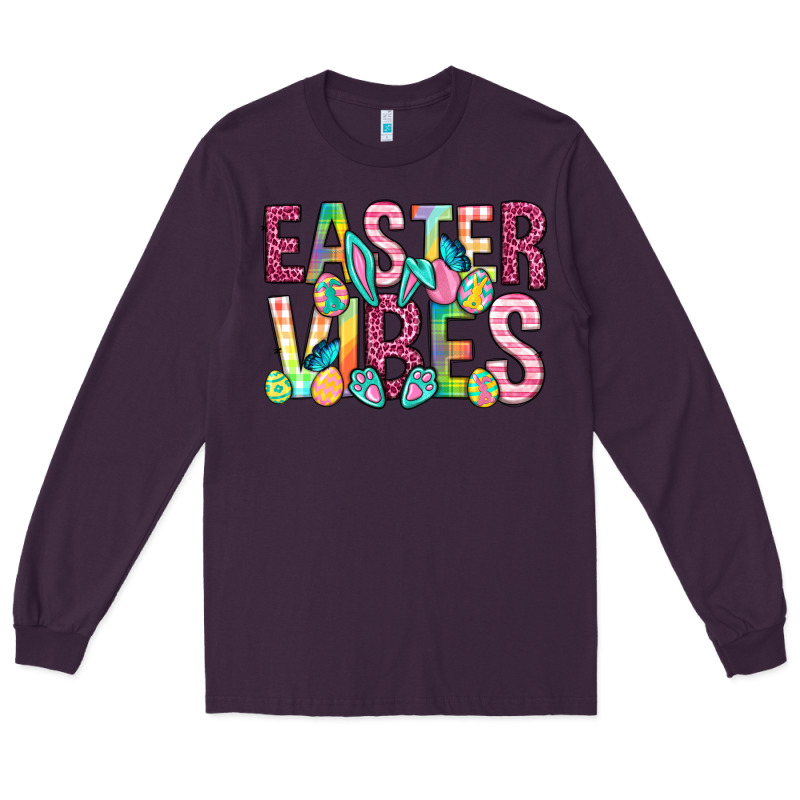 Easter Vibes Easter Day Long Sleeve Tee by Neo Western | Teevron