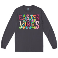 Smoke Easter vibes Easter Day Long Sleeve Tee - Neo Western