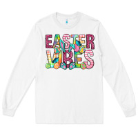 White Easter vibes Easter Day Long Sleeve Tee - Neo Western