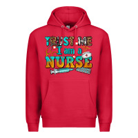 Cardinal trust me i am a nurse Premium Hoodie - AdoDesignShop