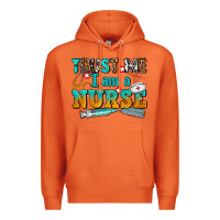Carrot trust me i am a nurse Premium Hoodie - AdoDesignShop