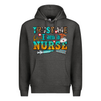 Charcoal Heather trust me i am a nurse Premium Hoodie - AdoDesignShop
