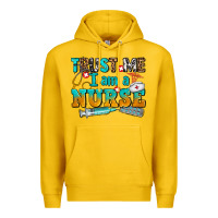 Lemon trust me i am a nurse Premium Hoodie - AdoDesignShop