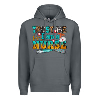 Rock trust me i am a nurse Premium Hoodie - AdoDesignShop
