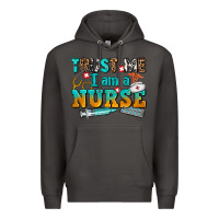 Smoke trust me i am a nurse Premium Hoodie - AdoDesignShop