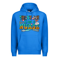True Royal trust me i am a nurse Premium Hoodie - AdoDesignShop