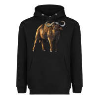 Black Buffalo Heavyweight Hoodie - LillyAllenDesigns
