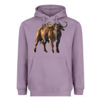 Lavender Buffalo Heavyweight Hoodie - LillyAllenDesigns