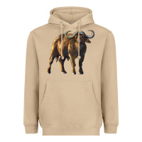 Mushroom Buffalo Heavyweight Hoodie - LillyAllenDesigns