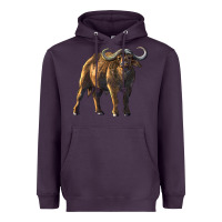 Plum Buffalo Heavyweight Hoodie - LillyAllenDesigns