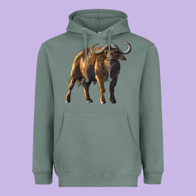 Buffalo Heavyweight Hoodie Designed By Lillyallendesigns