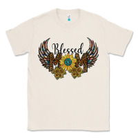 Natural blessed mom Classic Tee - SublimationCraftShop