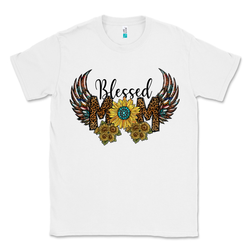 Blessed Mom Classic Tee by SublimationCraftShop | Teevron