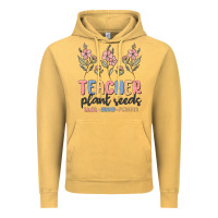 Vintage Mustard teacher plant seeds that grow forever Vintage Hoodie - MaliasSmallBusiness