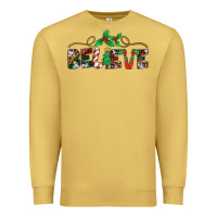 Antique Gold believe santa claus christmas Premium Sweatshirt - Jasminsmagicworld