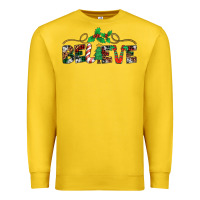 Lemon believe santa claus christmas Premium Sweatshirt - Jasminsmagicworld