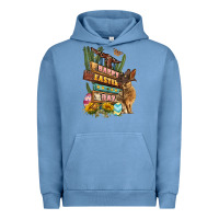 Pigment Pebble Blue Easter Day rodeo Urban Hoodie - LillyAllenDesigns