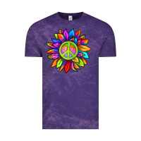 Cloud Purple pride sunflower Vintage Tee - texasbilliewilder